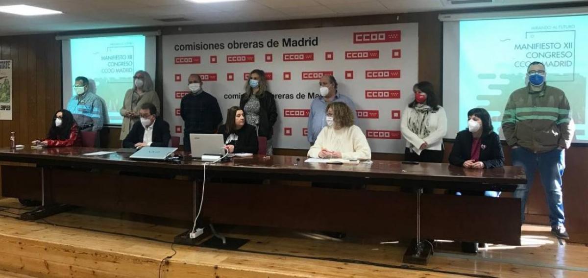 Paloma Vega: CCOO de Madrid debe continuar siendo el sindicato de referencia para la clase trabajadora madrilea