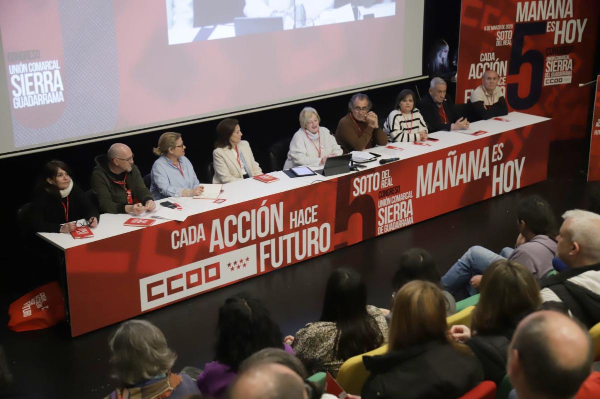 5 Congreso US Sierra de Guadarrama CCOO Madrid