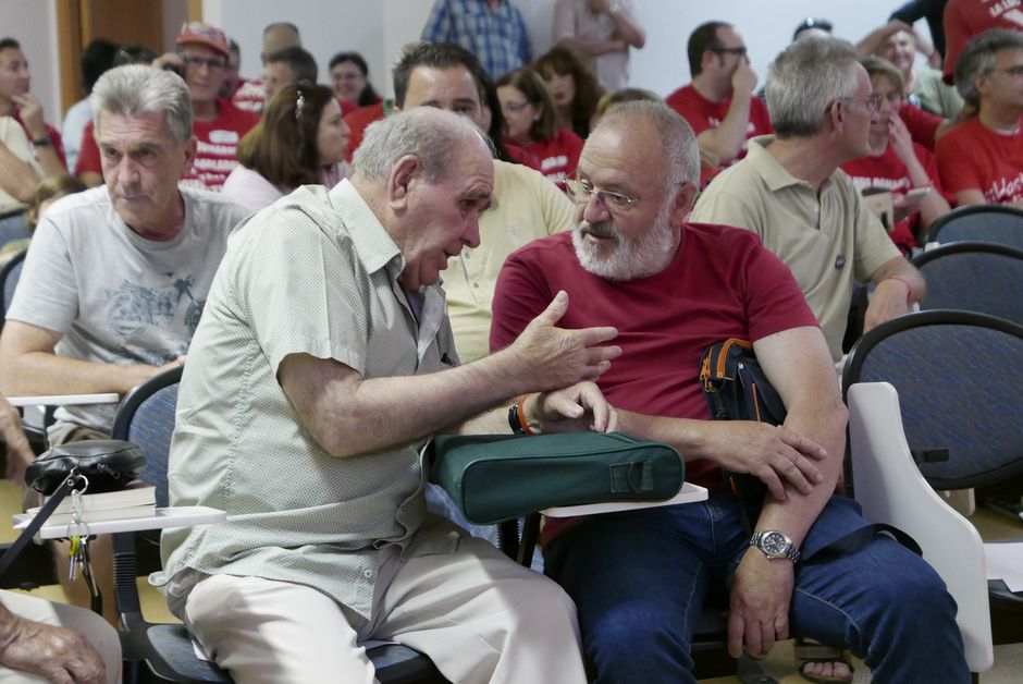 Acto homenaje a la primera Comisin Ejecutiva de CCOO de Fuenlabrada