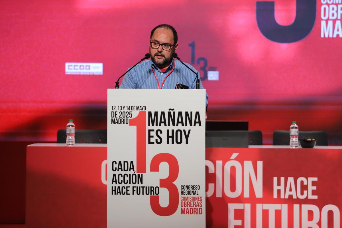 Fotogalería 13º Congreso CCOO Madrid, día 12 de mayo
