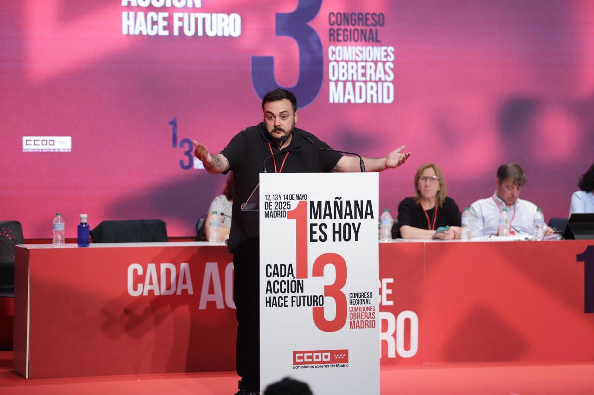 Fotogalería 13º Congreso CCOO Madrid, día 13 de mayo
