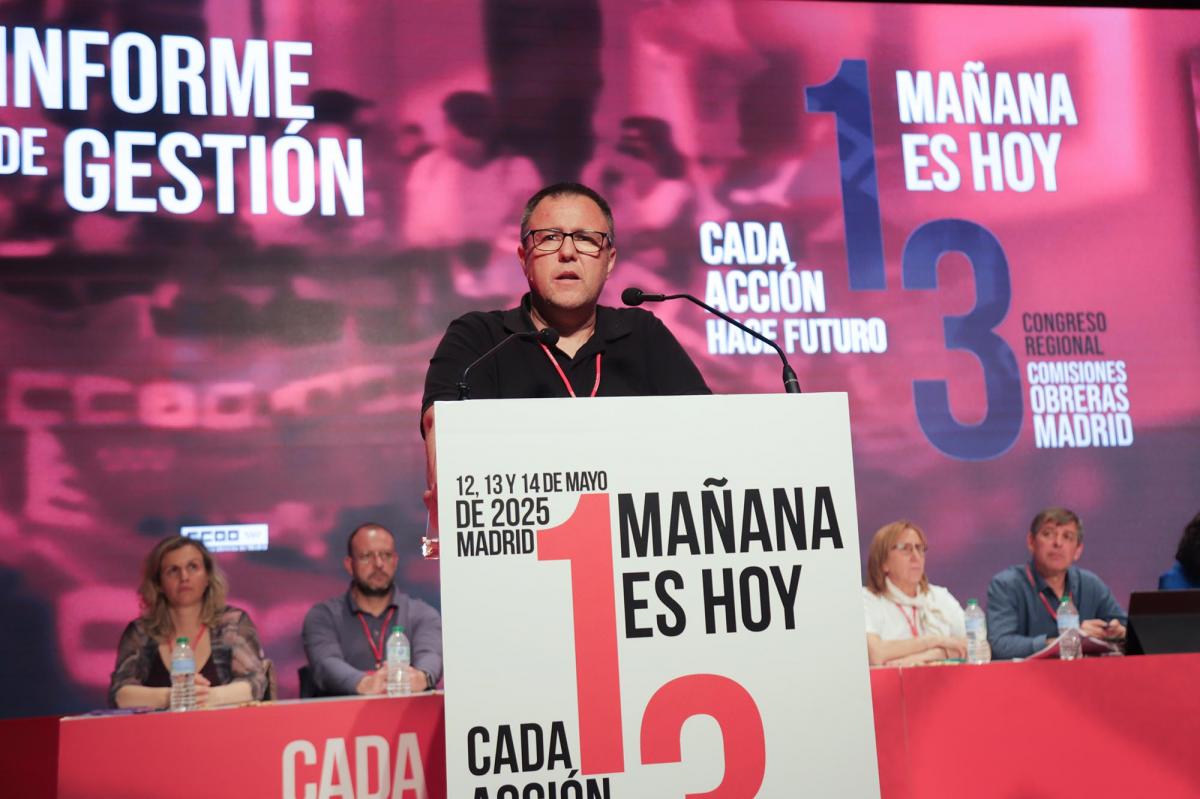 13 Congreso CCOO Madrid primer dia