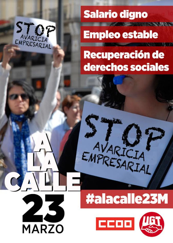 23 marzo paro parcial