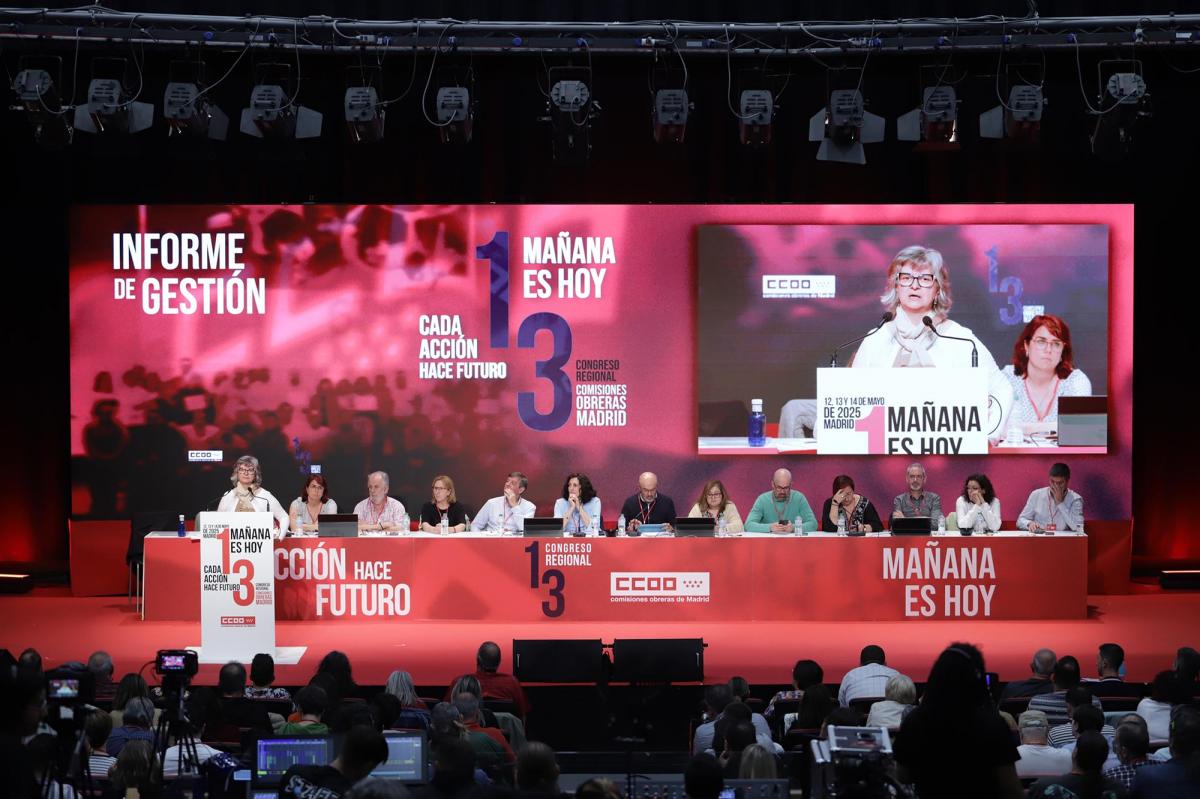 Fotogalería 13º Congreso CCOO Madrid, día 13 de mayo