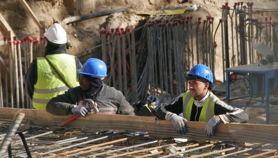 Obreros de construccin