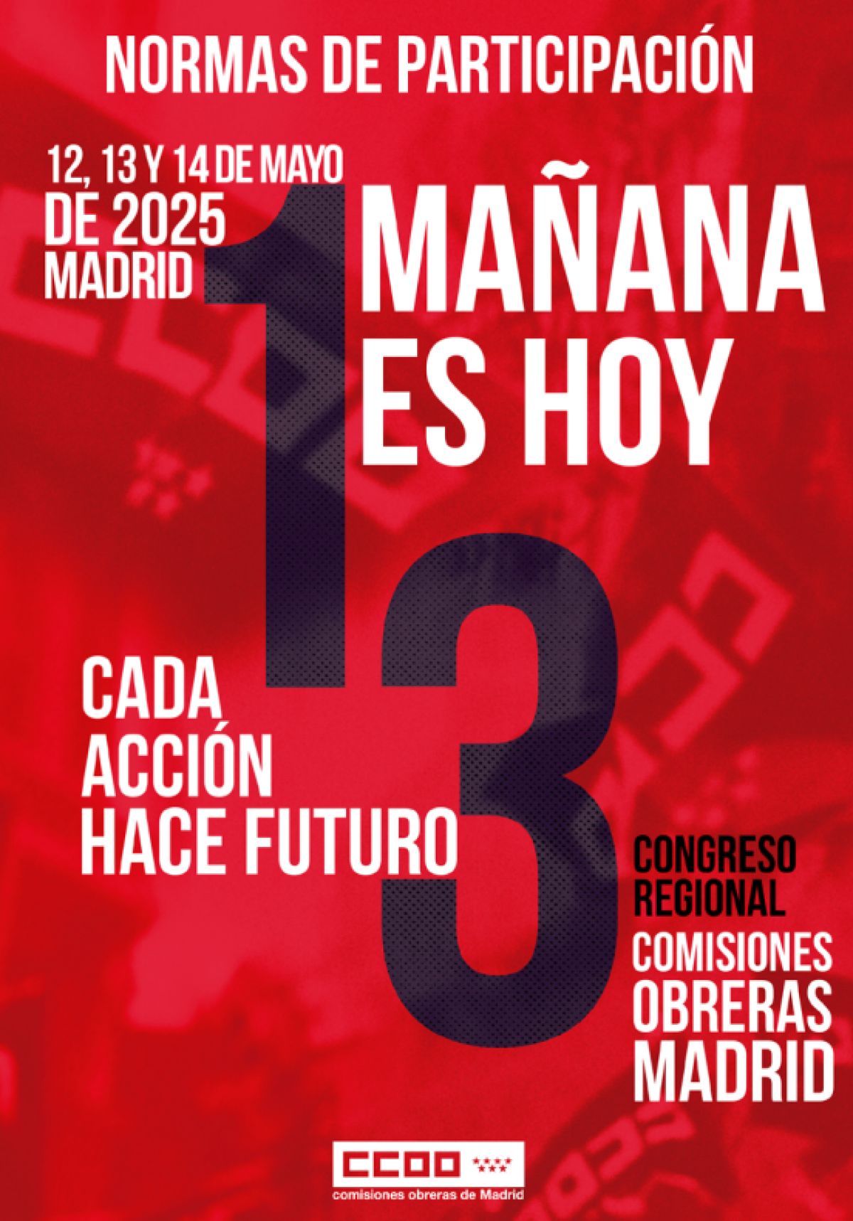 Normas de participacin 13 Congreso de CCOO Madrid