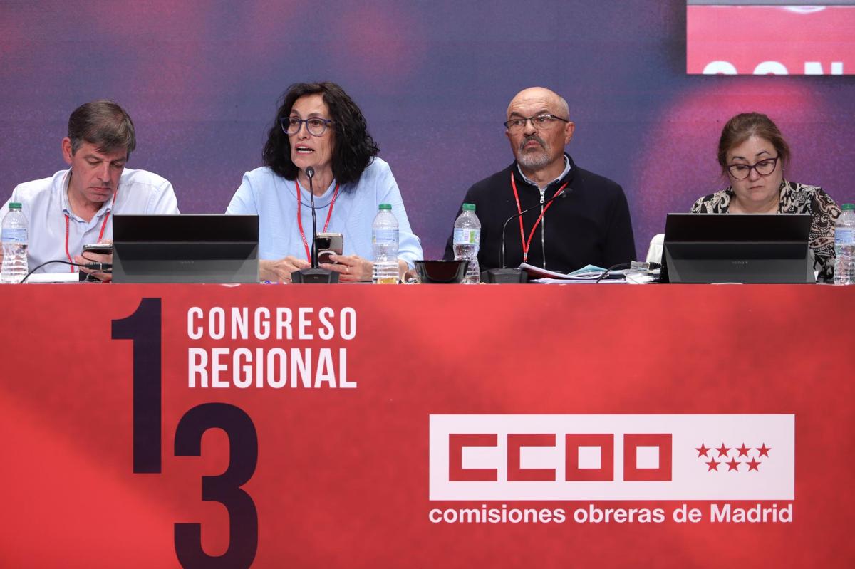 Fotogalería 13º Congreso CCOO Madrid, día 13 de mayo