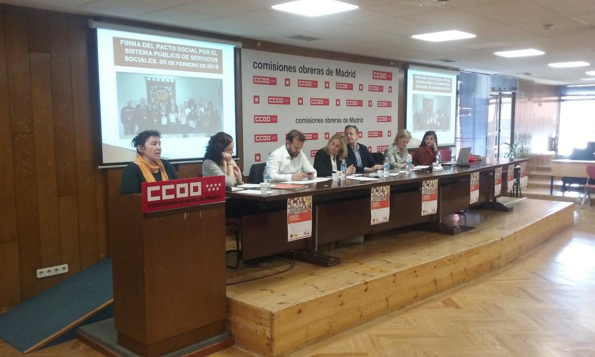 Encuentro sobre el sistema pblico de servicios sociales