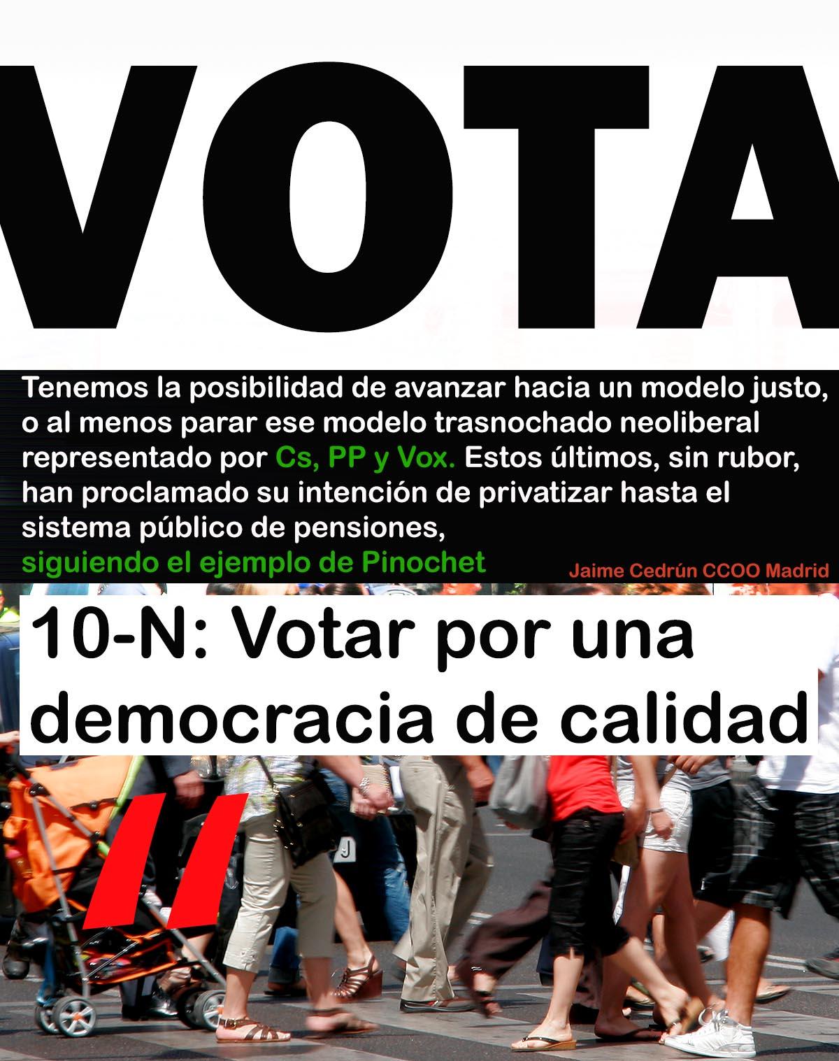 El 10N VOTA