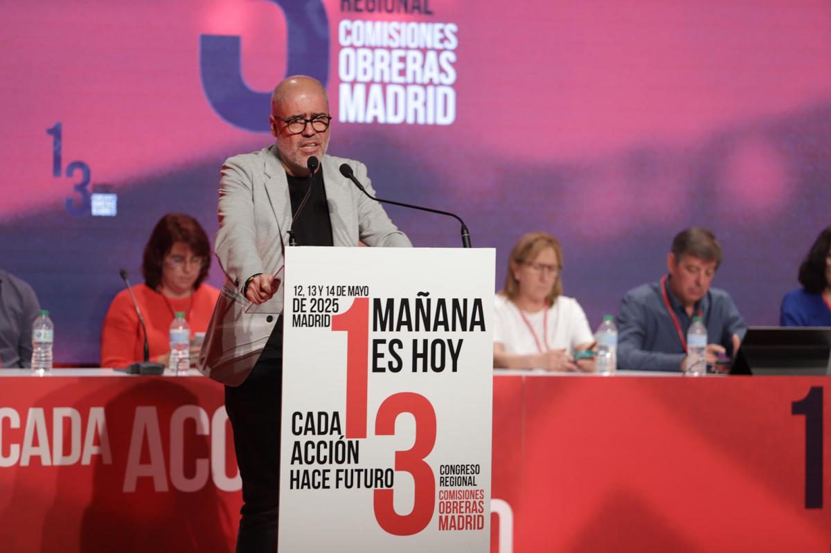 Fotogalería 13º Congreso CCOO Madrid, día 12 de mayo