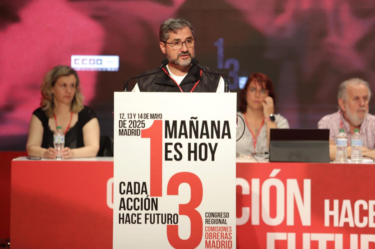 Fotogalería 13º Congreso CCOO Madrid, día 13 de mayo