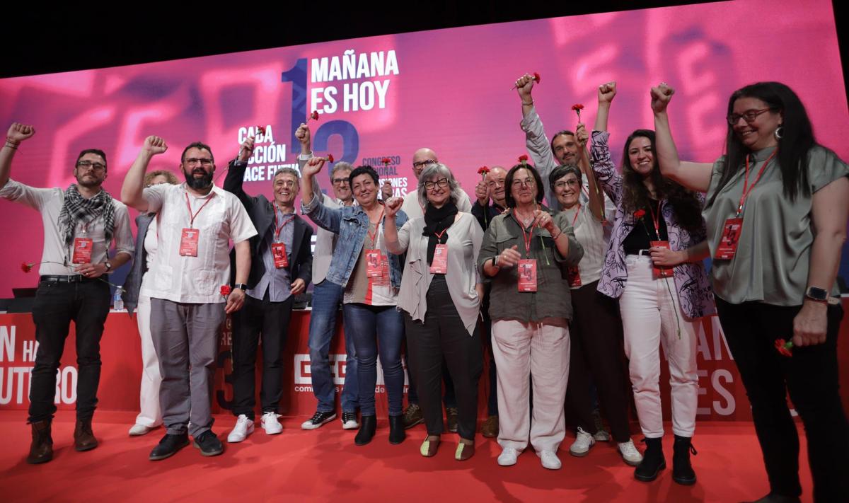 Fotogalera 13 Congreso CCOO Madrid, 14 de mayo, clausura