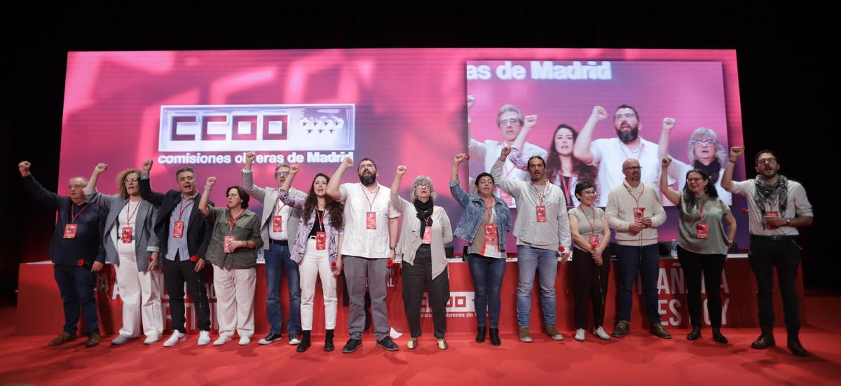 Fotogalera 13 Congreso CCOO Madrid, da 13 de mayo clausura