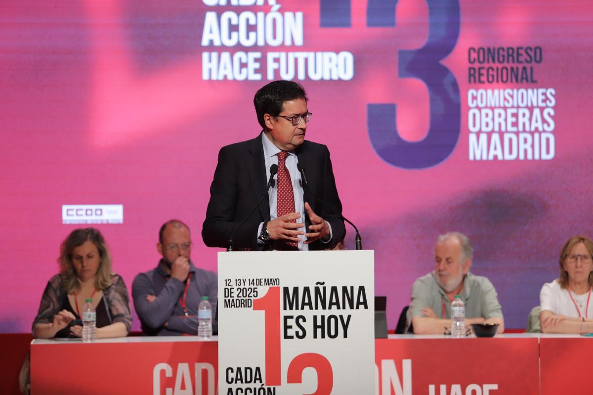 Fotogalería 13º Congreso CCOO Madrid, día 12 de mayo